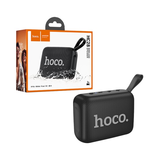 Coluna Sem Fio Portátil Hoco HC28 Melody Sports Preto Coluna Sem Fio Portátil Hoco HC28 Melody Sports Preto